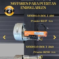 Motores para puertas enrollables
